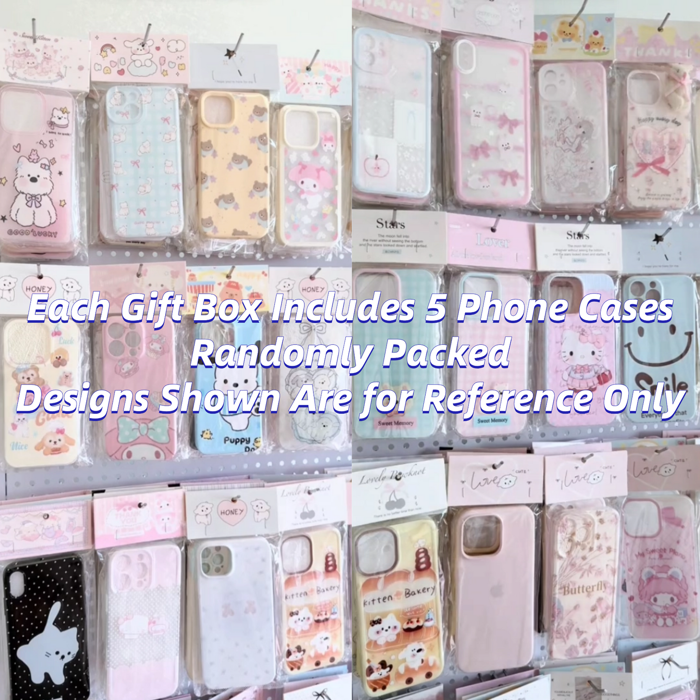 Accessories gift box compatible with Samsung Galaxy (Only Accessories, No Phone)