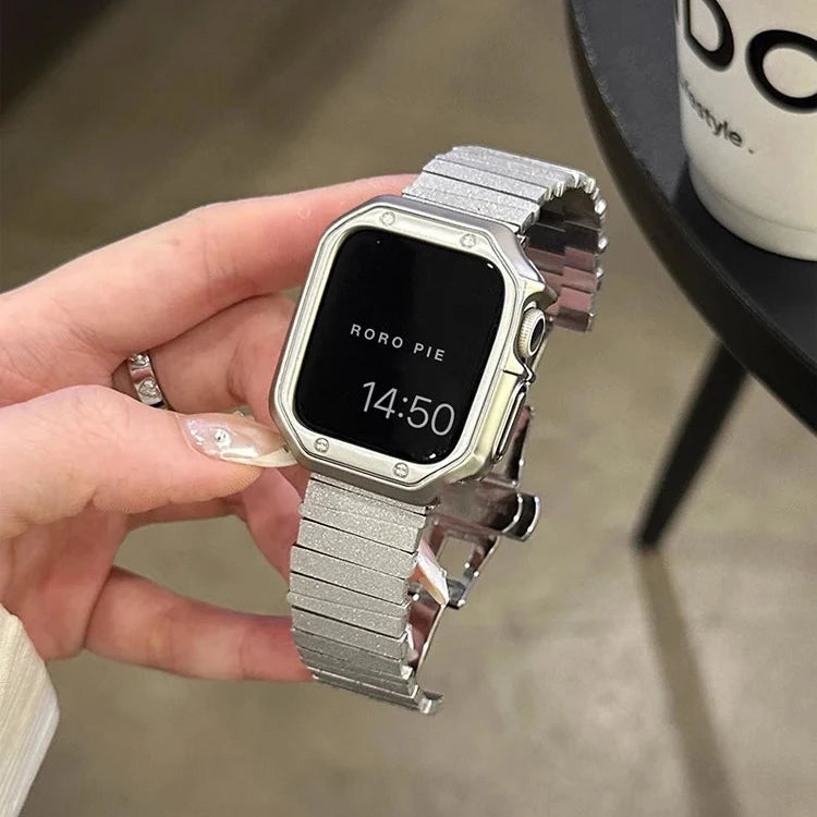 Metal Band Stainless Steel Slim Girl Strap